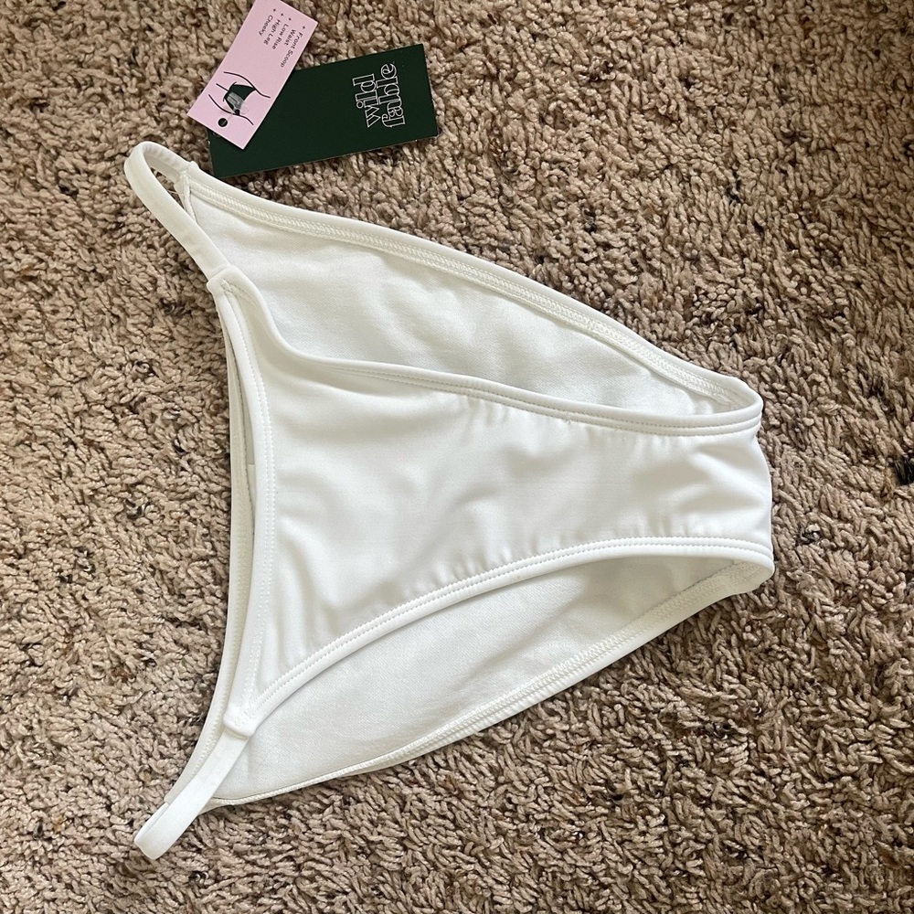 White Bikini Bottoms